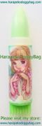 Vintage Fostine Shojo Manga Eraser - Retro Shojo Girl / Green (1978)
