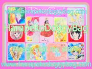 Vintage Flower Comics Furoku : Fancy Seal Sticker Sheet (1980s) : Illustrations by Kimiko Uehara & Others