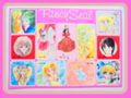Vintage Flower Comics Furoku : Fancy Seal Sticker Sheet (1980s) : Illustrations by Kimiko Uehara & Others