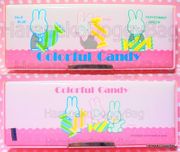 Vintage 1980s : Retro Pencil Case "Colorful Candy"