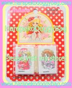 Vintage Japanese Retro Shojo Girl Eraser Set - Mako (1970s)