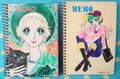 Vintage Japanese Retro Girl Memo Notebook Set (1975) : Illustrations by Sachiko Kanna
