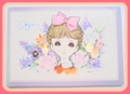 Vintage Macoto Takahashi Paper Memo Notebook With Shojo Girl Cover Illustration (1964)