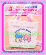 Vintage Takara/Sanrio 1986 : Licca Chan Sanrio Dress Shop - Mini Little Twin Stars Shopping Bag (SQUARE)