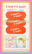Vintage Nakayoshi Comics Furoku : Candy Candy Sweet Seal Sticker Sheet (May 1977) : Illustrations by Yumiko Igarashi