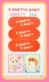 Vintage Nakayoshi Comics Furoku : Candy Candy Sweet Seal Sticker Sheet (May 1977) : Illustrations by Yumiko Igarashi