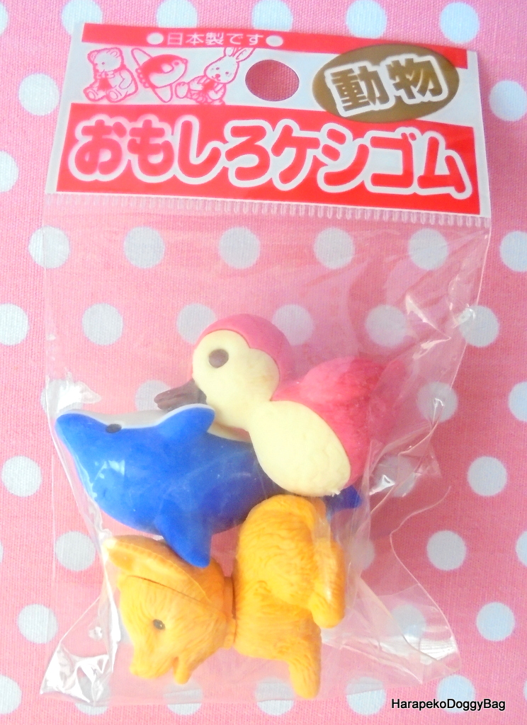 Retro, Japanese Stationery, Eraser, Rubber, Kawaii, Cute, Heisei Period