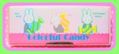 Vintage Retro Kawaii Pink Rabbit Pencil Case - Colorful Candy (1980s)