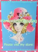 Retro Shojo Girl Postcard - Beach (2010) : Illustration by Macoto Takahashi