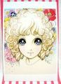 Retro Shojo Girl Postcard - Delightful (2010) : Illustration by Macoto Takahashi