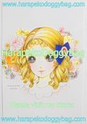Retro Shojo Girl Postcard - Dreaming Girl (2014) : Illustration by Macoto Takahashi
