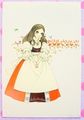 Retro Shojo Girl Postcard - Fairy Tale Princess (2010) : Illustration by Macoto Takahashi