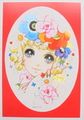 Retro Shojo Girl Postcard - Lovely Feeling (2014) : Illustration by Macoto Takahashi