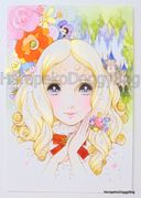 Retro : Shojo Postcard - Happy Time (2018) : Illustration by Macoto Takahashi 