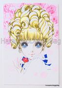 Retro : Shojo Postcard - Rose (2017) : Illustration by Macoto Takahashi 