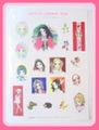 Retro Macoto Original Seal Sticker Sheet - Printemps (2002) : Illustrations by Macoto Takahashi