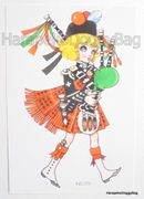 Retro : Shojo Postcard - Bagpipe (2010) : Illustrated by Macoto Takahashi 