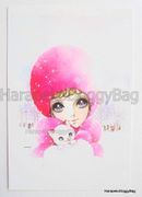 Retro : Shojo Postcard - Winter Scarf (2010) : Illustrated by Macoto Takahashi 