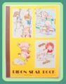 Vintage Ribon Comics Furoku : Ribon Seal Sticker Book (May 1980) : Illustrations by Various Japanese Shojo Manga Artists