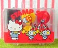 Vintage Sanrio Hello Kitty Stamp Set With Ink Pad (1976)