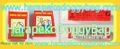 Vintage Sanrio Minna no Tabo Eraser - Baseball Bat (1990)