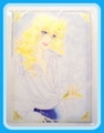 Retro The Rose of Versailles Calendar Shitajiki Picture Board (2003) - Oscar Francois de Jarjayes : Illustration by Riyoko Ikeda