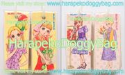 Vintage Yukiko Tani Paper Memo Notepad Set - Retro Shojo Girl & Flowers (1970s)