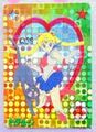 Yamakatsu Card : Sailor Moon Pose Bromide Prism Card - Q36 / Sailor Moon & Luna (NEAR EXCELLENT CONDITION)