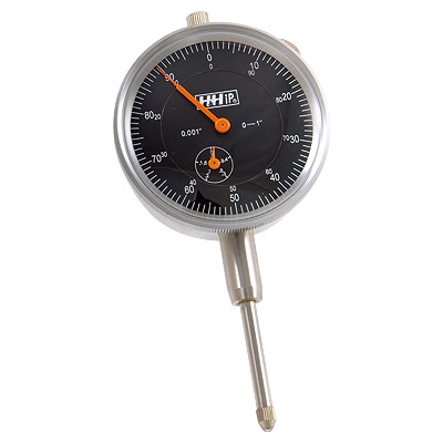 0-1 INCH / 0.001 INCH DIAL INDICATOR (BLACK) 0-1 INCH / 0.001 INCH DIAL INDICATOR (BLACK)