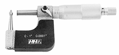 0-1 Inch /.0001 Inch Tube Micrometer