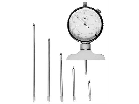 0-22 Inch Dial Depth Gage Set  (2-1/2 Inch Base)