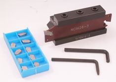 0.625 X 1.02 INCH INDEXABLE CUT-OFF TOOL KIT (15 PIECE SET)