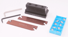 0.75 X 1.02 INCH INDEXABLE CUT-OFF TOOL KIT (16 PIECE SET)