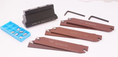 1.00 X 1.25 INCH INDEXABLE CUT-OFF TOOL KIT (22 PIECE SET)