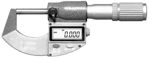 1 INCH /25MM SWISS STYLE DIGITAL ELECTRONIC MICROMETER