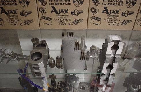 10" Ajax Lathe Chuck Jaw Tool 3 Hard Jaws T&G