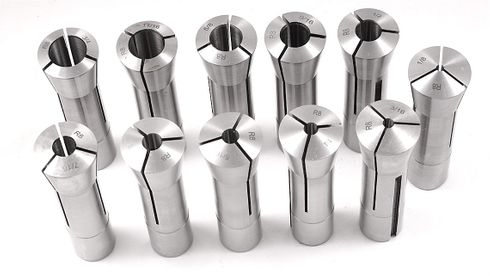 11 PIECE R8 COLLET SET (1/8-3/4 INCH BY 16THS)