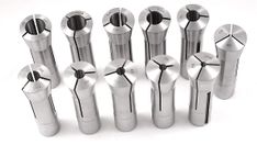 11 PIECE R8 COLLET SET (1/8-3/4 INCH BY 16THS)