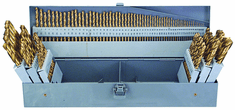 115 Pc. HSS Jobber Drill Set AP50S115TI 