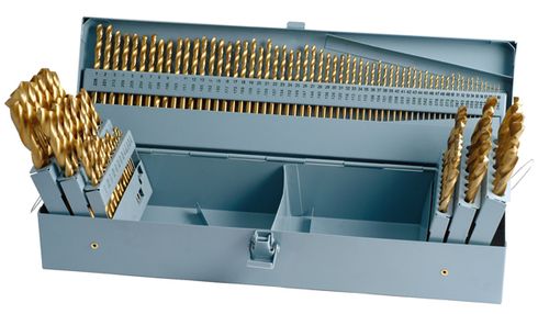 116PC TIN COATED HSS DRILL SET