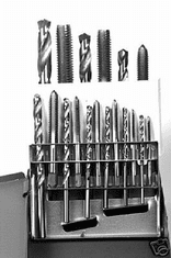 18 Piece HSS Tap & Drill Set ALL NEW