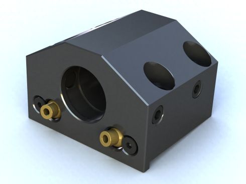 2 1/2" ID CNC Lathe Tool Block LC40-8437