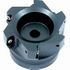 2-1/2 INCH X 3/4 BORE 90 DEG APKT INDEXABLE FACE MILL 2-1/2 INCH X 3/4 BORE 90 DEG APKT INDEXABLE FACE MILL