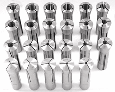 23 PIECE R8 COLLET SET (1/16-3/4 INCH BY 32NDS)