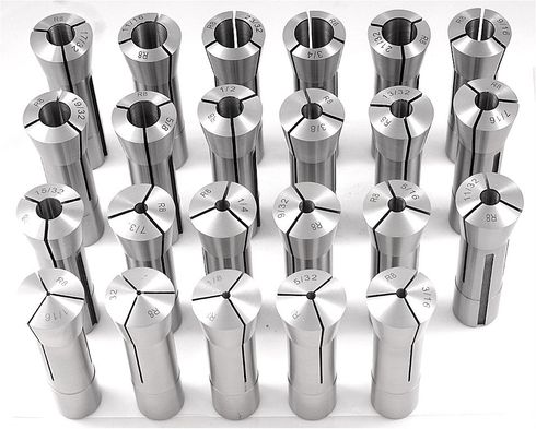 23 PIECE R8 COLLET SET (1/16-3/4 INCH BY 32NDS)
