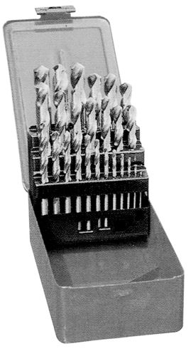 25PC METRIC (1-13MM X .5MM) HSS JOBBER DRILL SET