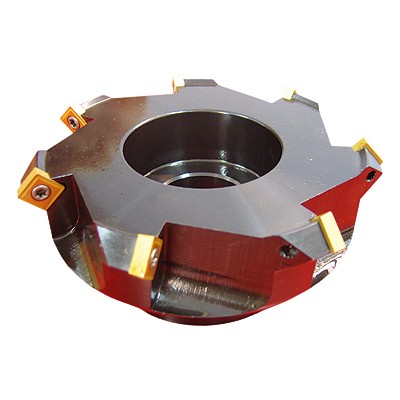 3-1/2 INCH X 1 BORE 45 DEGREE SCMT INDEXABLE FACE MILL 