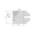 3 INCH 4-JAW CHUCK INDEPENDENT (PLAIN BACK) 3 INCH 4-JAW CHUCK INDEPENDENT (PLAIN BACK)