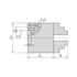 3 INCH 4-JAW SELF-CENTERING LATHE CHUCK (PLAIN BACK) 3 INCH 4-JAW SELF-CENTERING LATHE CHUCK (PLAIN BACK)