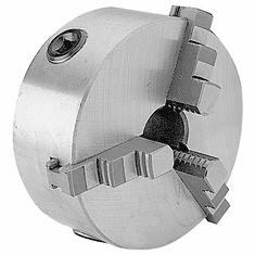 4 INCH 3-JAW LATHE CHUCK Mono Block Jaws (PLAIN BACK)